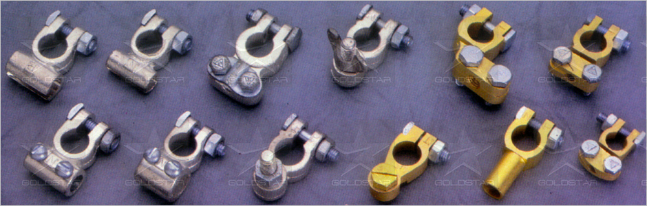 BRASS BATTERY TERMINALS AND ACCESSORIES